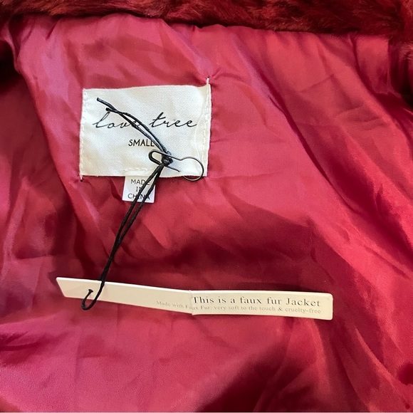 Love tree faux fur vest - Picture 2 of 7